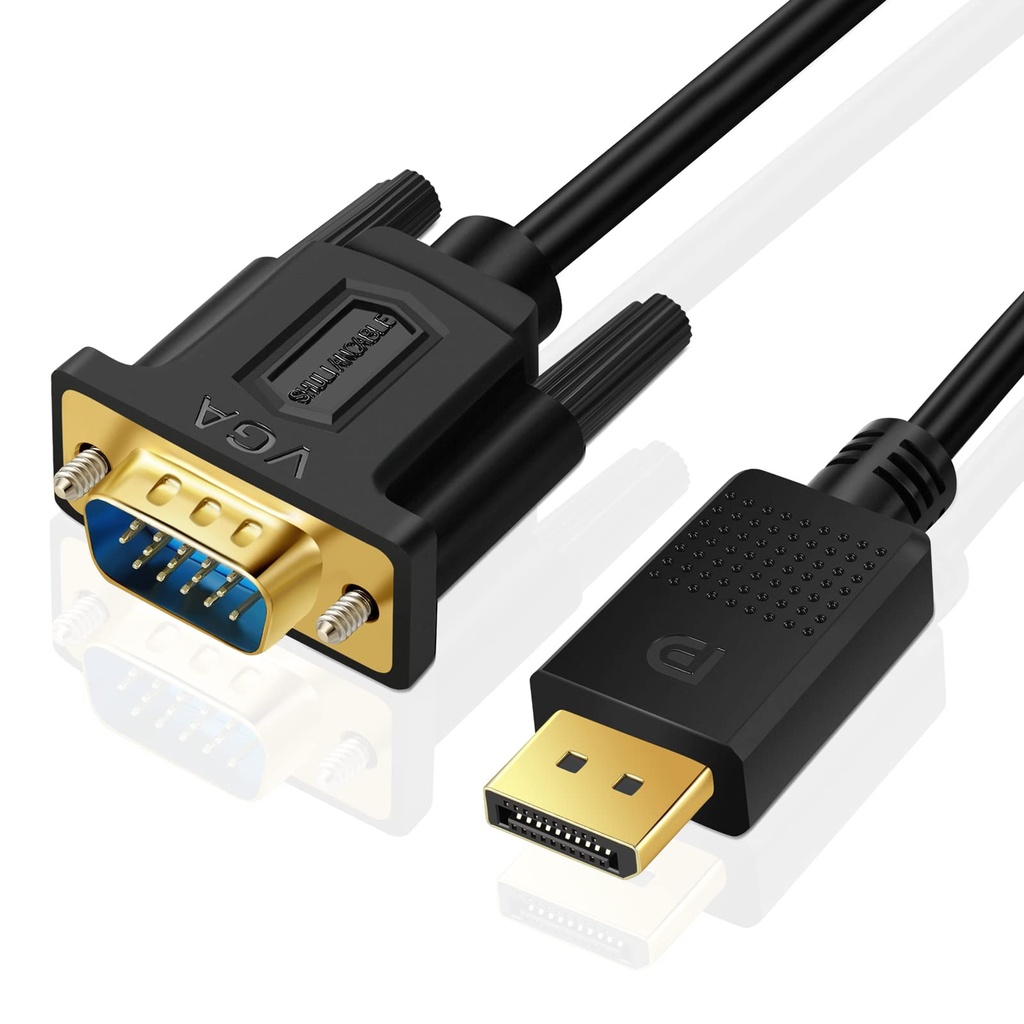 Buerotika Display to VGA Cable 1.8m High Transfer Speed | 52184