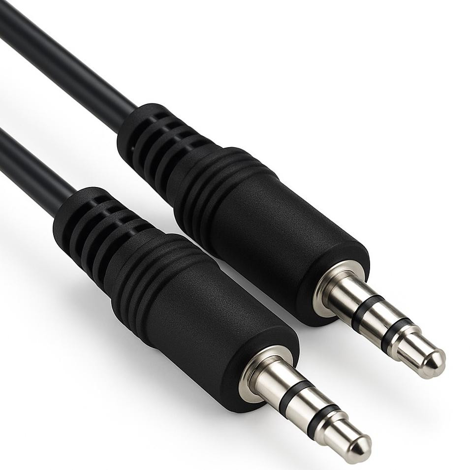 [4226] Buerotika AUX 3.5mm Jack to Jack Audio Cable 1.5M  – Full Copper, Ultra High Transfer Speed (Multiple Lengths) | 52119