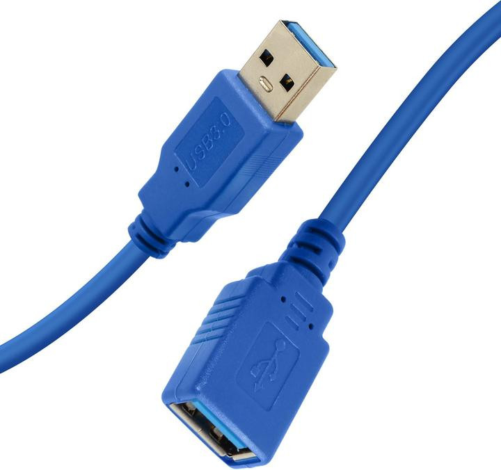 Buerotika Extension USB Cable 5M Male/Female – Full Copper, Ultra High Transfer Speed (Multiple Lengths) | 52148