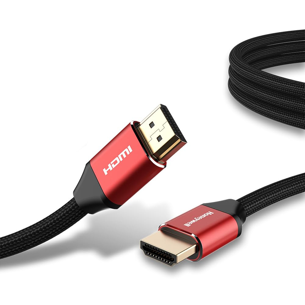 Buerotika HDMI Cable 8K 5M – Full Copper, UHD, Ultra High Transfer Speed (Multiple Lengths) | 52111