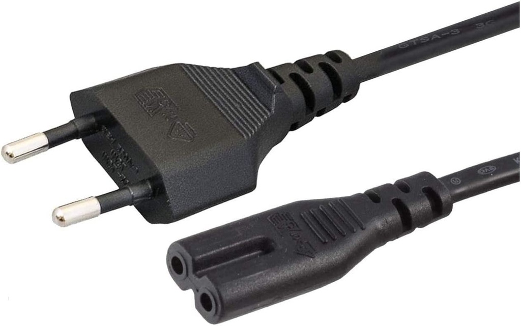 Buerotika Laptop Power Cable 2Pin Full Copper-High Quality 1.5M | 52101