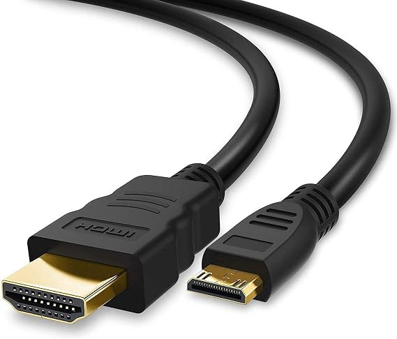 Buerotika Mini HDMI to HDMI Cable 1.5M – 2K High Transfer Speed (1.5m) | 52112
