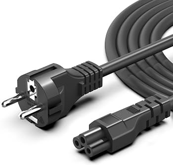 Buerotika Laptop Power Cable 3Pin High Quality 1.5M | PWR-CBL-LAP