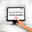 Buerotika 19" Touch Screen Monitor – 1280x1024 60Hz, VGA Port | B19MT1