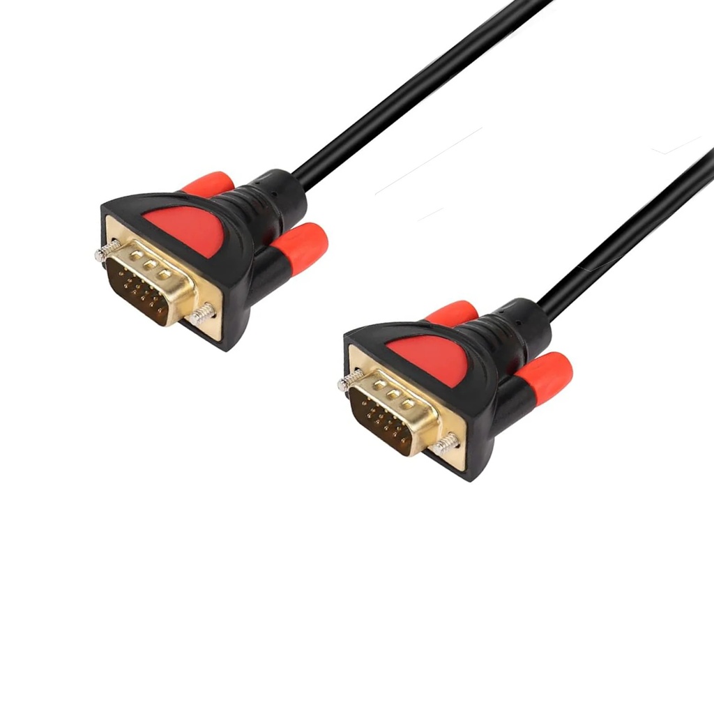 Buerotika VGA Cable 5M – Super High Quality Full Copper, Ultra High Transfer Speed (Multiple Lengths) | 52118