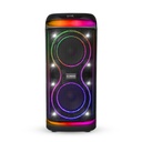 KB Elements ELITE Karaoke Speaker with 2-Wheel Trolley, Dual 8" Subwoofers & Wireless Microphones – EA106KB