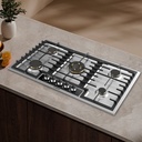 KB Elements Built-In Gas Cooktop ( 5 Burners ) – ELK90GH1-S