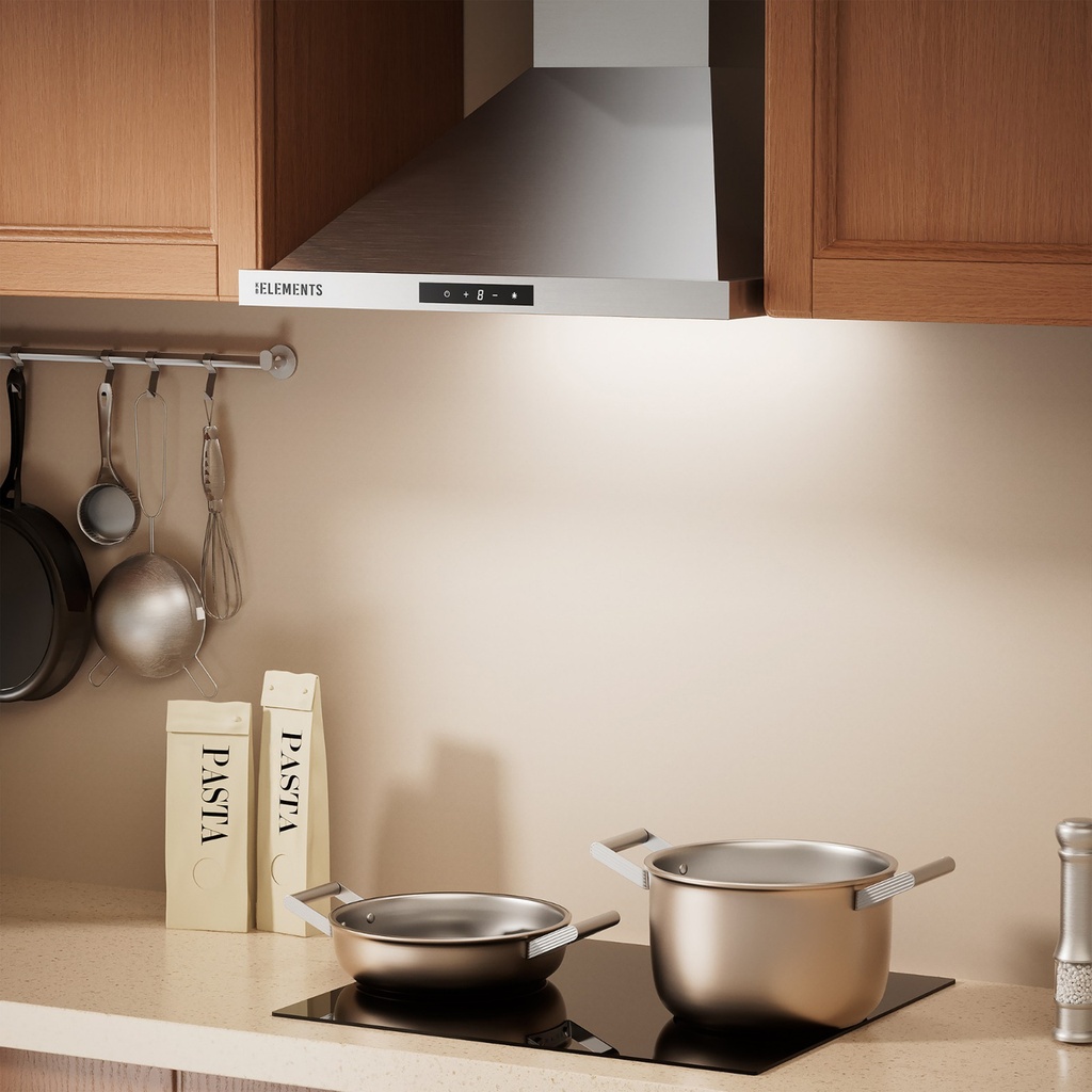 KB Elements Premium Pyramid Kitchen Hood – ELK60PR2