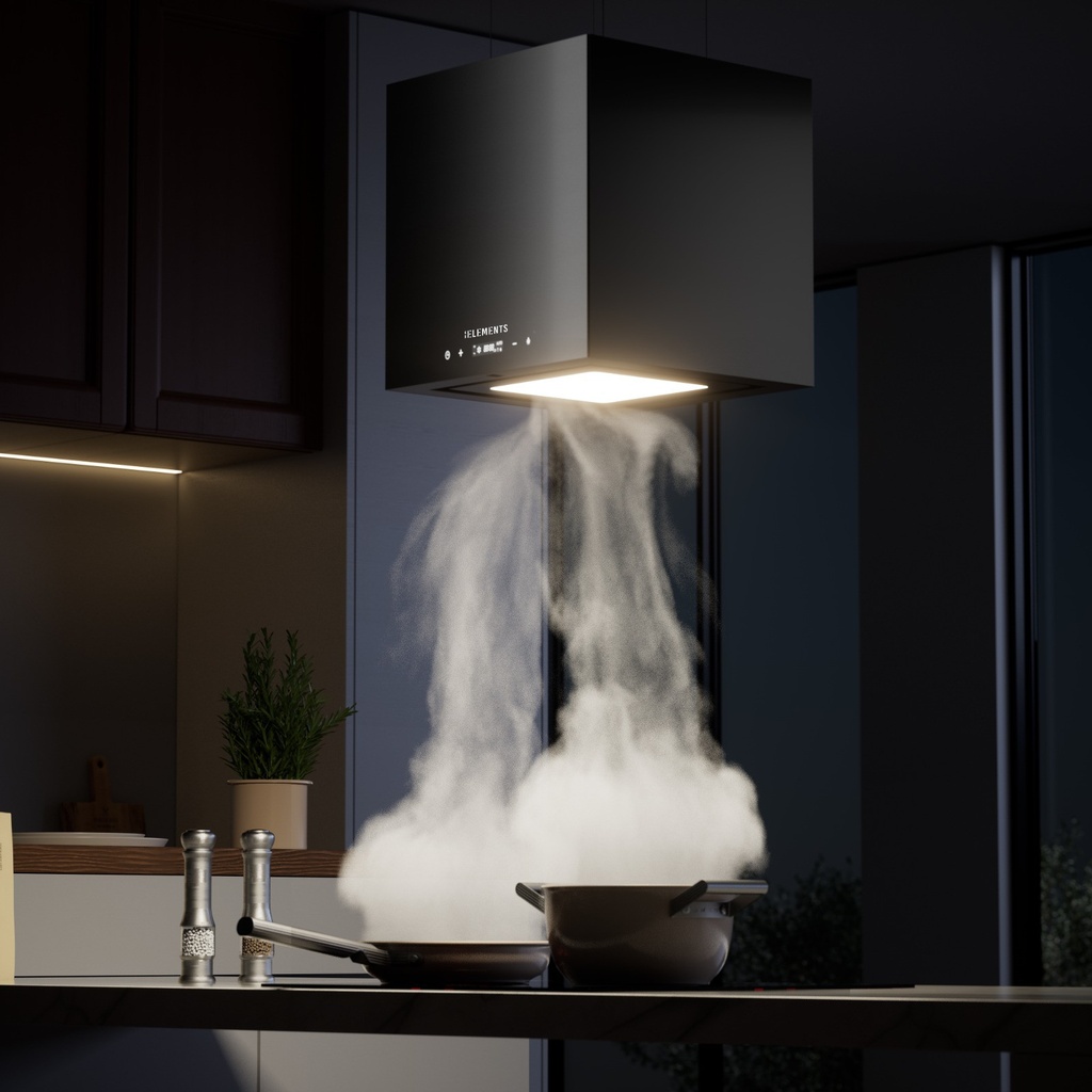 KB Elements Premium Island Kitchen Hood – ELK26BS1