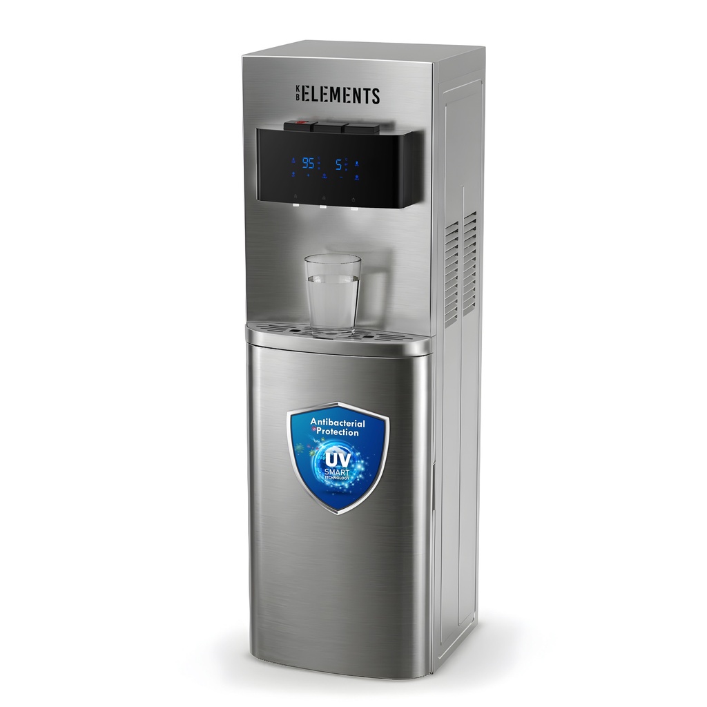 KB Elements Bottom-Load Water Dispenser – Hot, Cold & Room Temperature – ELW102D-S