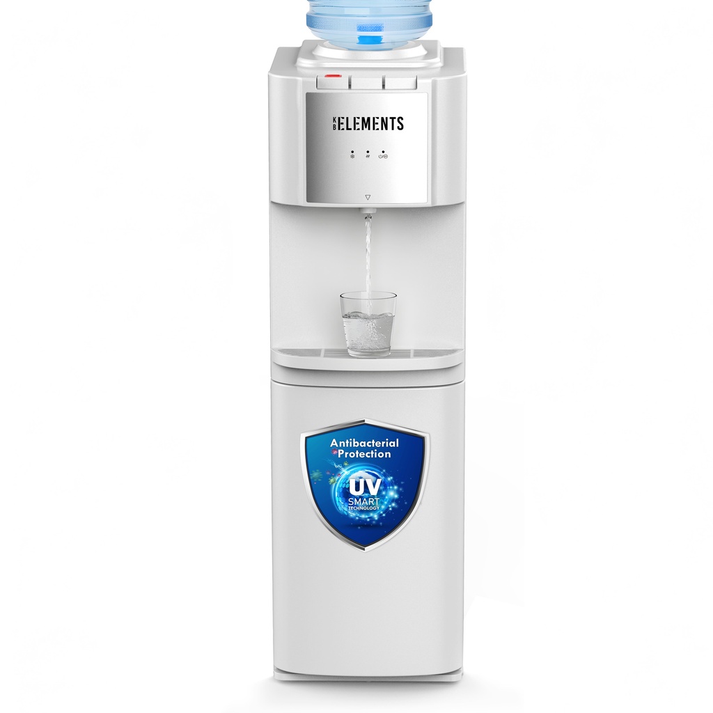 KB Elements Top-Load Water Dispenser – Hot, Cold & Room Temperature – ELW101D-W